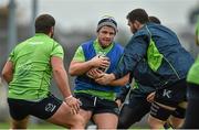 29 October 2014; Connacht's Jason Harris-Wright in action during squad training ahead of their Guinness Pro12, Round 7, match against Ospreys on Friday. Connacht Rugby Squad Training, Sportsground, Galway. Picture credit: Diarmuid Greene / SPORTSFILE