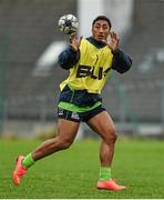 29 October 2014; Connacht's Bundee Aki during squad training ahead of their Guinness Pro12, Round 7, match against Ospreys on Friday. Connacht Rugby Squad Training, Sportsground, Galway. Picture credit: Diarmuid Greene / SPORTSFILE
