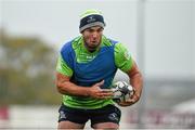29 October 2014; Connacht's Mick Kearney in action during squad training ahead of their Guinness Pro12, Round 7, match against Ospreys on Friday. Connacht Rugby Squad Training, Sportsground, Galway. Picture credit: Diarmuid Greene / SPORTSFILE