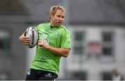 29 October 2014; Connacht's Fionn Carr in action during squad training ahead of their Guinness Pro12, Round 7, match against Ospreys on Friday. Connacht Rugby Squad Training, Sportsground, Galway. Picture credit: Diarmuid Greene / SPORTSFILE
