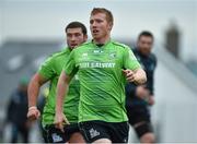 29 October 2014; Connacht's Shane Delahunt in action during squad training ahead of their Guinness Pro12, Round 7, match against Ospreys on Friday. Connacht Rugby Squad Training, Sportsground, Galway. Picture credit: Diarmuid Greene / SPORTSFILE