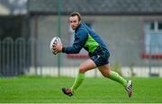 29 October 2014; Connacht's Shane O'Leary in action during squad training ahead of their Guinness Pro12, Round 7, match against Ospreys on Friday. Connacht Rugby Squad Training, Sportsground, Galway. Picture credit: Diarmuid Greene / SPORTSFILE