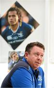 30 October 2014; Leinster head coach Matt O'Connor during a press conference ahead of their Guinness PRO12 Round 7 match against Edinburgh on Friday. RDS Arena, Ballsbridge, Dublin. Picture credit: Stephen McCarthy / SPORTSFILE