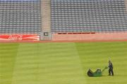 8 May 2007; A general view of grass being cut at Croke Park. Croke Park, Dublin. Photo by Sportsfile