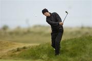 13 May 2007; Lloyd Saltman, Scotland, pitches from the rough at the 16th during the Irish Amateur Open Golf Championship, Royal Dublin GC, Dublin. Picture credit: Matt Browne / SPORTSFILE