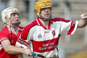 13 May 2007; Kevin Hinphey, Derry, in action against Paul McCormack, Armagh. Guinness Ulster Senior Hurling Championship, Armagh v Derry, Casement Park, Belfast, Co. Antrim. Picture credit: Russell Pritchard / SPORTSFILE