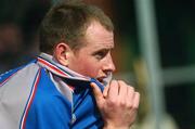 13 May 2007; A dejected Alan Foley, New York, watches the remainder of the match after being sent off. Bank of Ireland Connacht Football Championship, New York v Sligo, Gaelic Park, The Bronx, New York, USA. Picture credit: Brian Lawless / SPORTSFILE