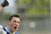 12 May 2007; Conor Meredith, Laois, celebrates after scoring the equalising point that brought the game to extra time. Minor Football Championship Quater final, Dublin v Laois, Parnell Park, Dublin. Picture credit: Ray Lohan / SPORTSFILE *** Local Caption ***