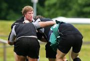 15 May 2007; Ireland's Jerry Flannery in action during squad training. Ireland Rugby Squad Training, University of Limerick, Limerick. Picture credit: Kieran Clancy / SPORTSFILE