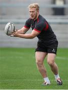 31 October 2014; Ulster's Stuart Olding in action during the captain's run ahead of their Guinness PRO12, Round 7, game against Newport Gwent Dragons on Saturday. Ulster Rugby Captain's Run, Kingspan Stadium, Ravenhill Park, Belfast, Co. Antrim. Picture credit: John Dickson / SPORTSFILE