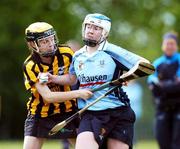 12 May 2007; Aine Fanning, Dublin, in action against Marie Dargan, Kilkenny. Gala All Ireland Senior A Championship, Dublin v Kilkenny, Naomh Mearnog GAA Club, Portmarnock, Dublin. Picture credit: Ray McManus / SPORTSFILE