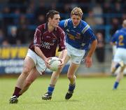13 May 2007; Fergus Wilson, Westmeath, in action against Noel Farrell, Longford. Bank of Ireland Leinster Senior Football Championship, Longford v Westmeath, Pearse Park, Longford. Picture credit: Ray McManus / SPORTSFILE
