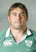 16 May 2007; Tony Buckley, Ireland. Ireland Rugby Squad Portraits, Castletroy Park Hotel, Limerick. Picture credit: Brendan Moran / SPORTSFILE