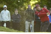18 May 2007; Padraig Harrington, Ireland, plays from the bunker onto the 12th green during the 2nd Round. Irish Open Golf Championship, Adare Manor Hotel and Golf Resort, Adare, Co. Limerick. Picture credit: Matt Browne / SPORTSFILE