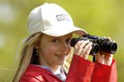 18 May 2007; Kate MacSweeney, age 9, from Adare, Co. Limerick, during the 2nd Round. Irish Open Golf Championship, Adare Manor Hotel and Golf Resort, Adare, Co. Limerick. Picture credit: Matt Browne / SPORTSFILE