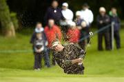 18 May 2007; Lee Westwood, England, plays from the bunker onto the 12th green during the 2nd Round. Irish Open Golf Championship, Adare Manor Hotel and Golf Resort, Adare, Co. Limerick. Picture credit: Matt Browne / SPORTSFILE