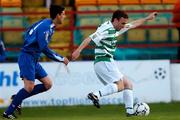 18 May 2007; Robbie Clarke, Shamrock Rovers, in action against Vinny Sullivan, Waterford United. eircom League of Ireland Premier Division, Shamrock Rovers v Waterford United, Tolka Park, Dublin. Picture credit: Brian Lawless / SPORTSFILE