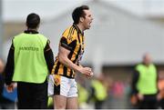 2 November 2014; Crossmaglen Rangers' Tony Kernan urges on his team-mates from the sideline late in the game after being sent off. AIB Ulster GAA Football Senior Club Championship, Quarter-Final, Omagh St Enda’s v Crossmaglen Rangers, Healy Park, Omagh, Co. Tyrone. Picture credit: Ramsey Cardy / SPORTSFILE