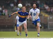 29 May 2016; Tommy Prendergast of Waterford in action against George Hannigan of Tipperary in the Munster GAA Football Senior Championship quarter-final between Waterford and Tipperary at Fraher Field, Dungarvan, Co. Waterford. Photo by Matt Browne/Sportsfile