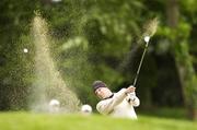 19 May 2007; Joakim Backstrom, Sweden, plays from the bunker onto the 12th green during the 3rd Round. Irish Open Golf Championship, Adare Manor Hotel and Golf Resort, Adare, Co. Limerick. Picture credit: Matt Browne / SPORTSFILE