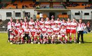 20 May 2007; The Derry Minor Squad. ESB Ulster Minor Hurling Championship Semi-Final, Derry v Down, Casement Park, Belfast, Co Antrim. Picture credit: Russell Pritchard / SPORTSFILE