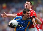 20 May 2007; J.P. Dalton, Wicklow, in action against, Christy Grimes, Louth. Bank of Ireland Leinster Senior Football Championship, Louth v Wicklow, Croke Park, Dublin. Picture credit: Brian Lawless / SPORTSFILE
