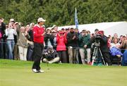 20 May 2007; Padraig Harrington, Ireland, eagles his putt on the 9th hole during the Final Round. Irish Open Golf Championship, Adare Manor Hotel and Golf Resort, Adare, Co. Limerick. Picture credit: Kieran Clancy / SPORTSFILE