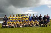 20 May 2007; The Clare squad. Bank of Ireland Munster Senior Football Championship Quarter-Final, Waterford v Clare, Fraher Field, Dungarvan, Co. Waterford. Picture credit: Matt Browne / SPORTSFILE