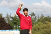 20 May 2007; Padraig Harrington after sinking the winning putt during the Final Round. Irish Open Golf Championship, Adare Manor Hotel and Golf Resort, Adare, Co. Limerick. Picture credit: Kieran Clancy / SPORTSFILE