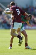 20 May 2007; Trevor Mortimer, Mayo, in action against, Niall Coleman, Galway. Bank of Ireland Connacht Senior Football Championship, Galway v Mayo, Pearse Stadium, Galway. Picture credit: Ray McManus / SPORTSFILE