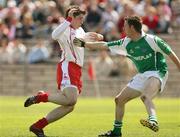 20 May 2007; Tiarnan O'Hagan, Tyrone, goes past Rory Foy, Fermanagh, for his goal. ESB Ulster Minor Football Championship Quarter-Final, Fermanagh v Tyrone, St Tighearnach's Park, Clones, Co Monaghan. Picture credit: Oliver McVeigh / SPORTSFILE
