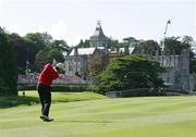 20 May 2007; Padraig Harrington plays to the 18th green during the Final Round. Irish Open Golf Championship, Adare Manor Hotel and Golf Resort, Adare, Co. Limerick. Picture credit: Kieran Clancy / SPORTSFILE
