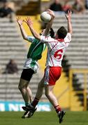 20 May 2007; Ciaran O'Reilly, Fermanagh, in action against Conor Gormley, Tyrone. Bank of Ireland Ulster Senior Football Championship Quarter-Final, Fermanagh v Tyrone, St Tighearnach's Park, Clones, Co Monaghan. Picture credit: Oliver McVeigh / SPORTSFILE