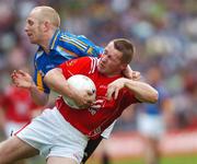 20 May 2007; Alan Page, Louth, in action against Tommy Gill, Wicklow. Bank of Ireland Leinster Senior Football Championship, Louth v Wicklow, Croke Park, Dublin. Picture credit: Brian Lawless / SPORTSFILE