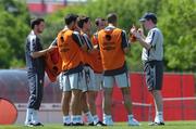 22 May 2007; Republic of Ireland manager Steve Staunton with his players during squad training. Republic of Ireland Squad Training, Rutgers University, New Brunswick, New Jersey, USA. Picture credit: David Maher / SPORTSFILE