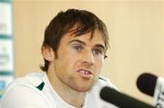 22 May 2007; Republic of Ireland captain Kevin Kilbane during a press conference ahead of their US Cup game against Ecuador. Republic of Ireland Press Conference, Rutgers University, New Brunswick, New Jersey, USA. Picture credit: David Maher / SPORTSFILE