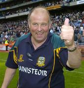 20 May 2007; Meath Selector Dudley Farrell celebrates after the final whistle. Bank of Ireland Leinster Senior Football Championship, Meath v Kildare, Croke Park, Dublin. Picture credit: Ray Lohan / SPORTSFILE  *** Local Caption ***