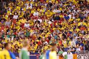 23 May 2007; Ecuador supporters look on during the game. US Cup, Republic of Ireland v Ecuador, Giants Stadium, Meadowlands Sports Complex, New Jersey, USA. Picture credit: David Maher / SPORTSFILE