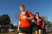 24 May 2007; Ireland's Jerry Flannery arrives at Santa FE Rugby Club for squad training. Santa FE Rugby Club, Santa Fe, Argentina. Picture credit: Pat Murphy / SPORTSFILE