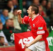 21 April 2007; Chris Scannell, Cliftonville, celebrates his goal. Carnegie Premier League, Cliftonville v Glentoran, Solitude, Belfast, Co. Antrim. Picture credit; Russell Pritchard / SPORTSFILE