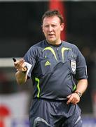 21 April 2007; Referee Adrian McCourt. Carnegie Premier League, Cliftonville v Glentoran, Solitude, Belfast, Co. Antrim. Picture credit; Russell Pritchard / SPORTSFILE