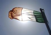 20 May 2007; The Irish flag. Bank of Ireland Connacht Senior Football Championship, Galway v Mayo, Pearse Stadium, Galway. Picture credit: Ray McManus / SPORTSFILE