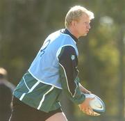 25 May 2007; Leo Cullen in action during the Captain's Run. Santa Fe Rugby Club, Santa Fe, Argentina. Picture credit: Pat Murphy / SPORTSFILE