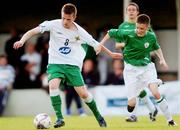 25 May 2007; Gareth Sheridan, Northern Ireland B, in action against Shane Murray, Republic of Ireland. U15 Celtic Tri-Nations Tournament, Home Farm FC, Whitehall, Dublin. Picture credit: Brian Lawless / SPORTSFILE