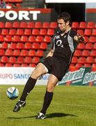 25 May 2007; Paddy Wallace in action during the kicking practice. Colon Stadium, Santa Fe, Argentina. Picture credit: Pat Murphy / SPORTSFILE