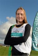 5 November 2014; Fionnuala Britton in attendance at the launch of the GloHealth National Cross Country Championships. Dundalk Institute of Technology, Co. Louth. Picture credit: Oliver McVeigh / SPORTSFILE