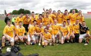 26 May 2007; The Antrim squad celebrate after victory. ESB Ulster Minor Hurling Champoinship Final, Antrim v Down, Casement Park, Belfast, Co. Antrim. Picture credit; Oliver McVeigh / SPORTSFILE