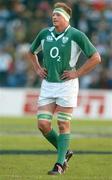 26 May 2007; Mick O'Driscoll, Ireland, at the final whistle after defeat. Summer Tour, 1st Test, Argentina v Ireland, Colon Stadium, Santa Fe, Argentina. Picture credit: Pat Murphy / SPORTSFILE