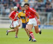 27 May 2007; Sean Og O hAilpin, Cork, in action against Niall Gilligan, Clare. Guinness Munster Senior Hurling Championship Quarter-Final, Cork v Clare, Semple Stadium, Thurles, Co. Tipperary. Picture credit: Brendan Moran / SPORTSFILE
