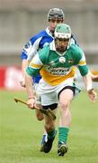 27 May 2007; Conor Hernon, Offaly, in action against John Brophy, Laois. Guinness Leinster Hurling Championship, Offaly v Laois, O'Connor Park, Tullamore, Co. Offaly. Photo by Sportsfile